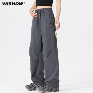 裤 VIISHOW潮牌百搭新款 oversize休闲户外工装 男夏新款 机能冲锋裤