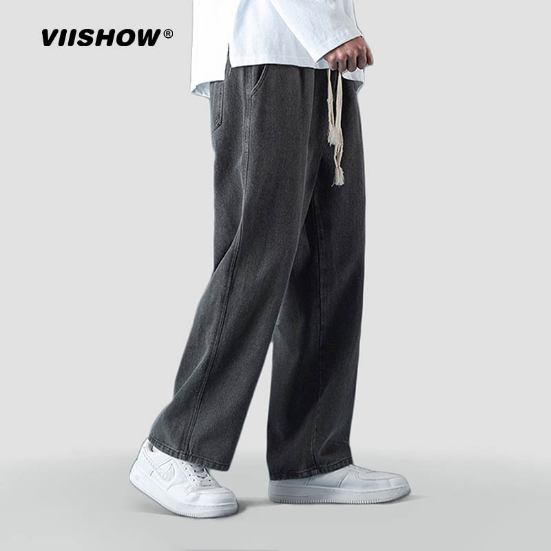 viishow牛仔裤男士2022秋季