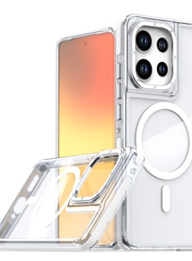 适用MOTO egde60Fusion双色磁吸手机壳摩托罗拉G86防摔保护套 Case for Moto Edge 60 Fusion edge60s