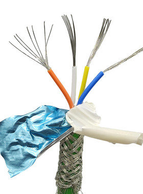 柔性绿色通讯4芯工业网线ehtercat profinet type b类型4x22awg/7