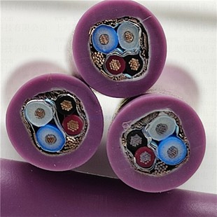 5芯devicenet通讯线缆1x2xAWG24+1x2xAWG22CANopen通信屏蔽双绞线