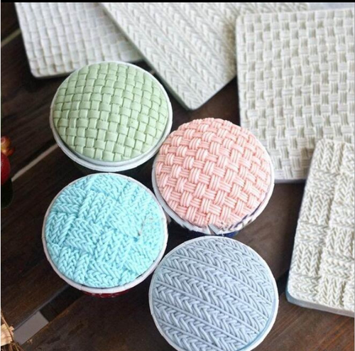 冬天毛衣纹路系列翻糖模具