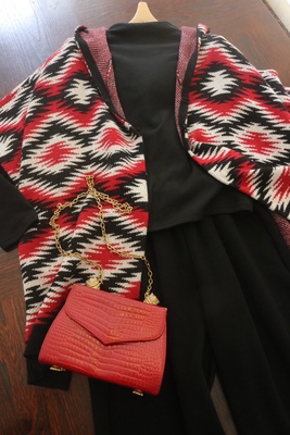 时髦羊毛羊绒连帽披肩斗篷宽松外套显瘦针织衫上衣