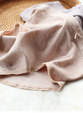 大版中大码简约无缝中腰弹力大蝴蝶结女士妈妈包臀三角内裤150斤