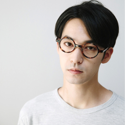 LOOKINSIDE男女通用圆形板材镜框