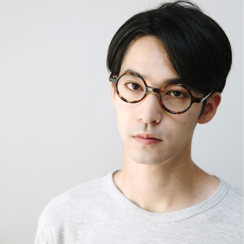 LOOKINSIDE男女通用圆形板材镜框