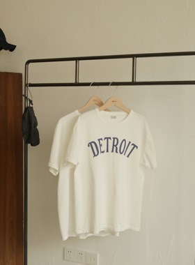 限时折扣！stevenson overall 日本制圆筒无缝短袖t恤