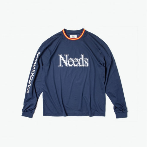 现货 SERVING YOUR NEEDS/Needs #5 Jersey 美式复古网眼长袖球衣