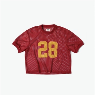 NEEDS JERSEY 现货 街头网眼罩衫 YOUR 美式 短T SERVING