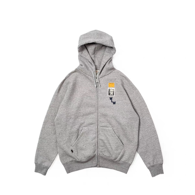REMOCREVO Zip Sweater Hoodie双头拉链户外运动休闲带帽卫衣
