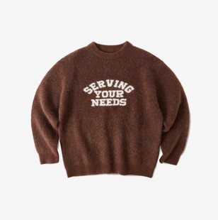 NEEDS YOUR Needs Soft Pullover柔软套头毛衣 现货 Knit SERVING