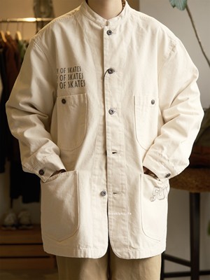 BARNS立领四季宽松夹克