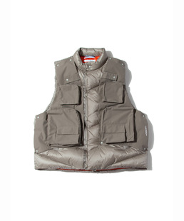 2WAY CE. DIAGONAL DOWN 两穿多口袋羽绒马甲背心 现货 VEST