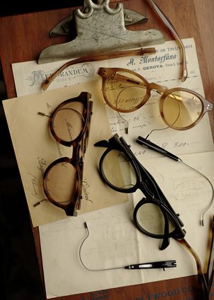 LOOKINSIDE x USAGE 联名款 可拆卸镜腿树脂弯脚眼镜框太阳眼镜