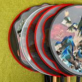 2025新爆款 苏绣古风团扇双面绣团扇绕丝工艺汉服配饰厂家批发代发