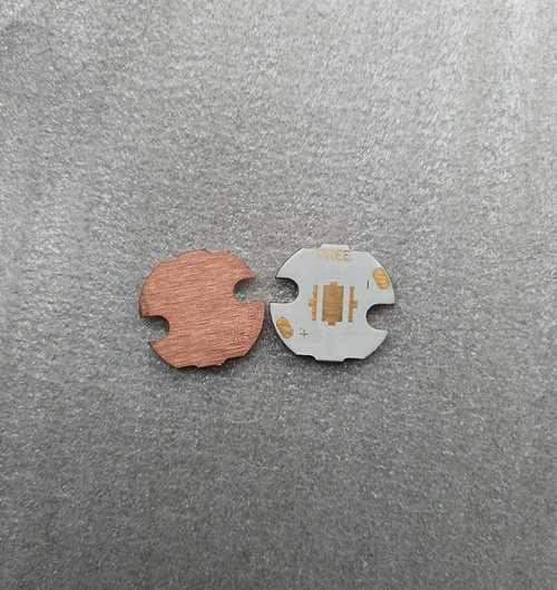 CREE XML/XML2/XHP 铜基板 LED散热底板 热电分离 铜基板 16MM