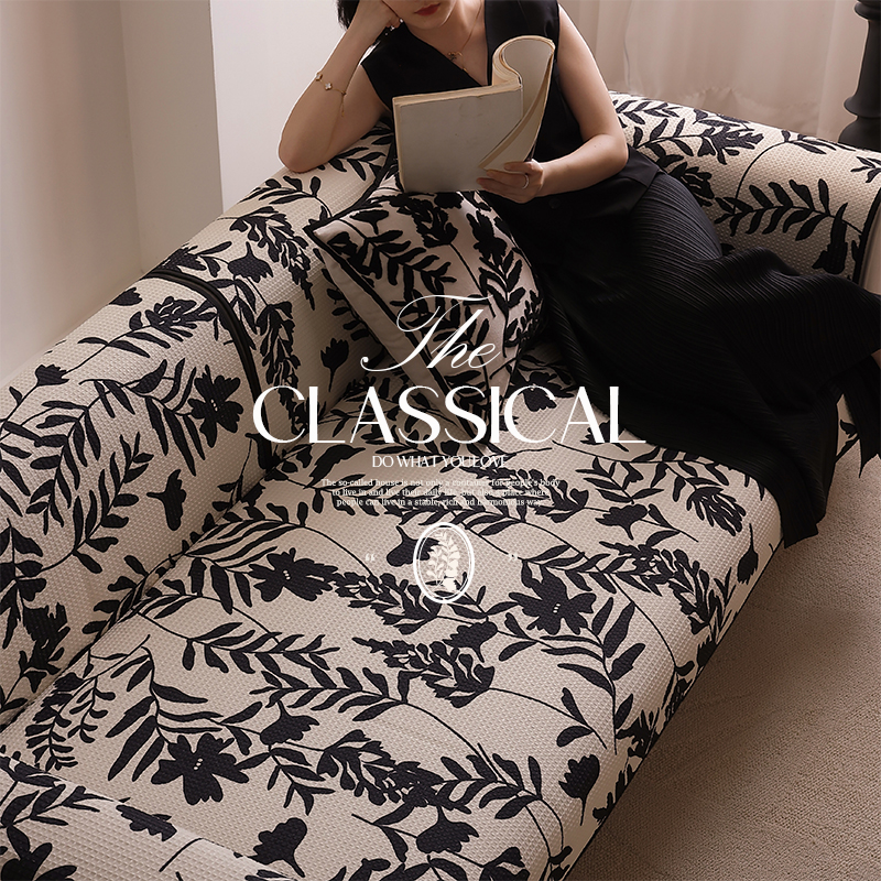 馨生活夏季原创美式复古沙发垫