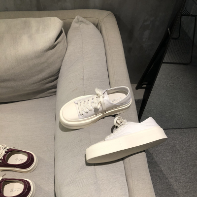 休闲鞋运动厚底真皮女鞋两穿