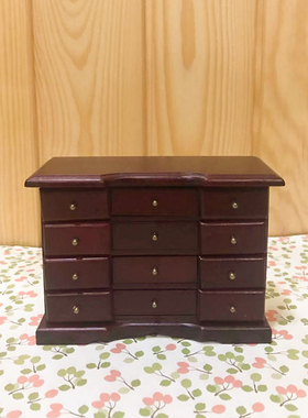 袖珍迷你家具模型储物柜娃娃屋