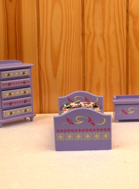 112娃娃屋迷你木制微缩家具斗柜