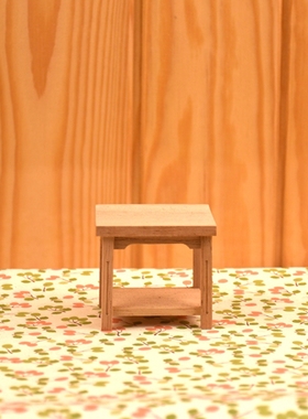 娃娃屋家具模型diy玩具茶几