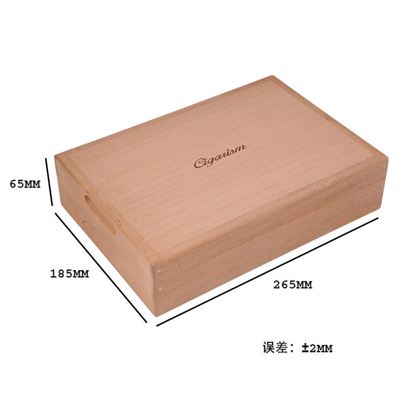 20-30支装雪茄盒西班牙雪松木盒实木醇化盒醒茄收干盒雪茄柜配件