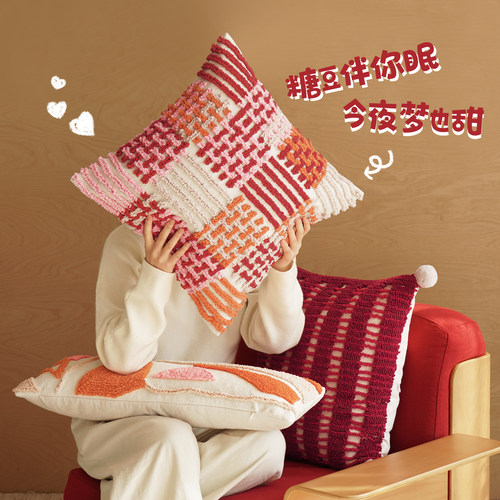 纳茉羽丝绒抱枕靠枕靠垫客厅沙发