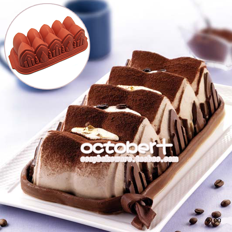 Cathedral Cake Silicone Mold and Pan Bakeware微波炉烤箱烤盘