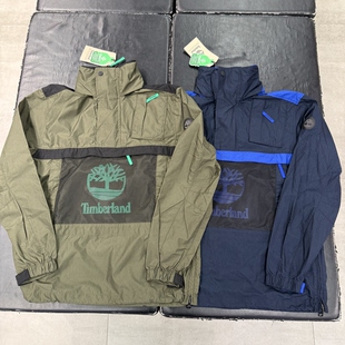 休闲半拉链薄款 户外风衣立领夹克外套A29RB 添柏岚男装 Timberland