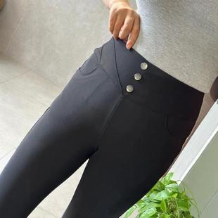 厂家直销90白鹅绒山羊绒石墨烯大鹅裤 显瘦保暖铅笔 抗寒高腰羽绒裤