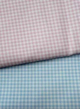 细小格子 格子2mm 全棉细帆  手帐本   手工包包 DIY面料
