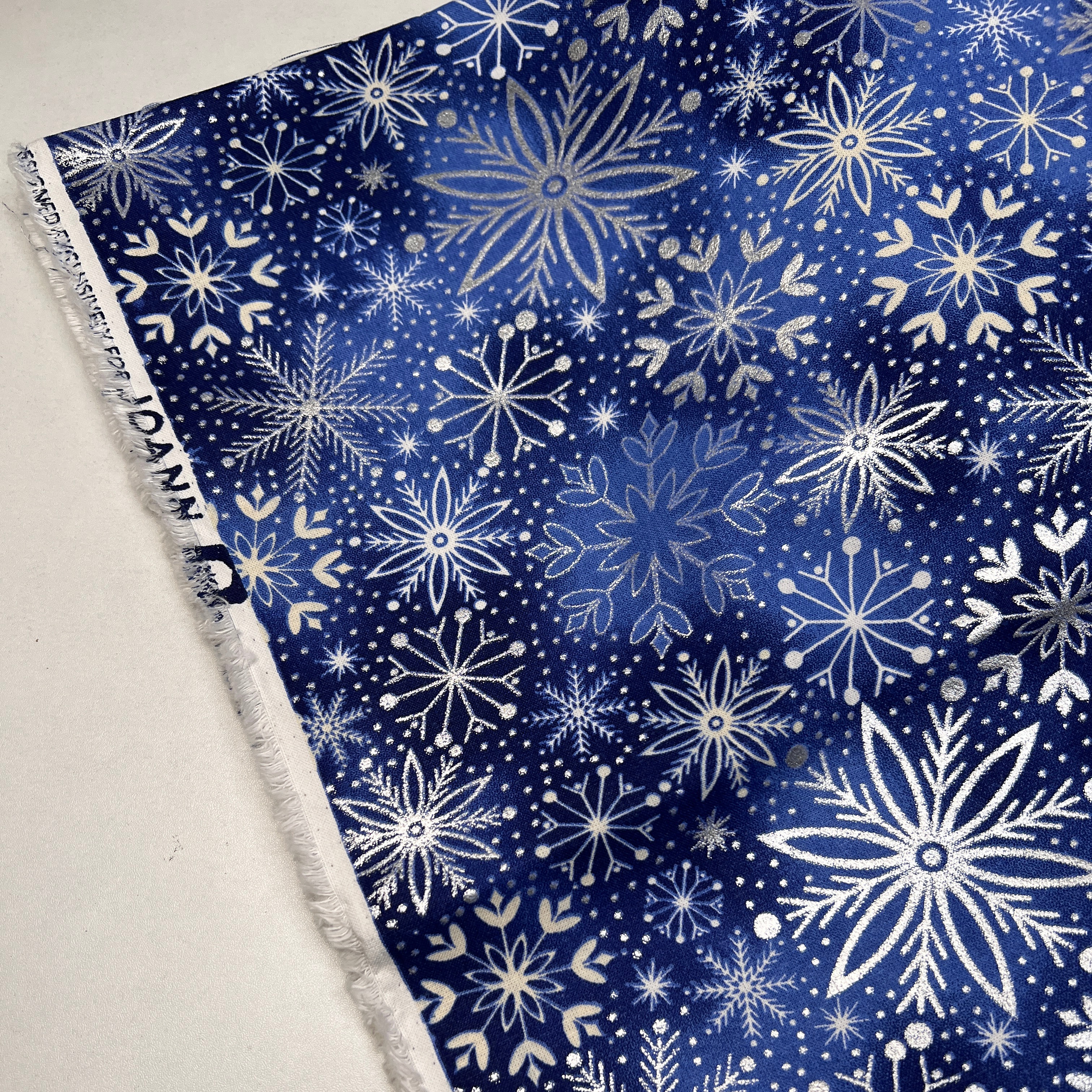 外贸 烫银 圣诞主题 20支平纹 棉布 手工面料 满百包邮