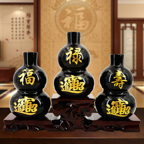 天然卧室葫芦摆件慈风阁水晶