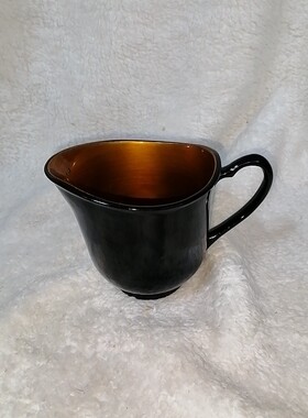 福州脱胎漆器麻胎大漆素黑奶茶杯茶具茶道