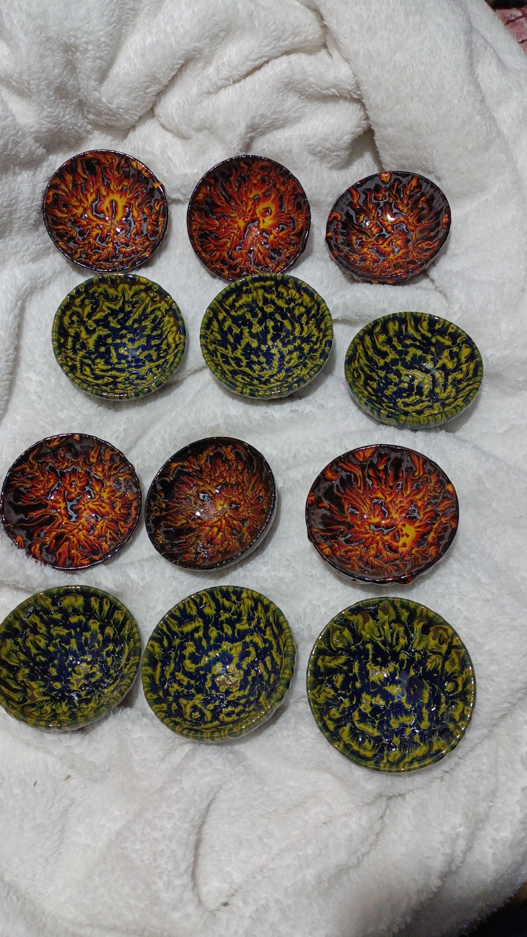 清货12个实用福建建盏打包93mmx45mm不挑拣实用为主完美者慎重