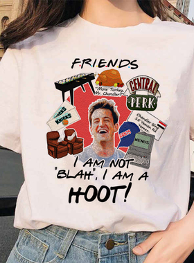 Friends TV Show Tshirt 美剧老友记friends 周边短袖男女情侣T恤