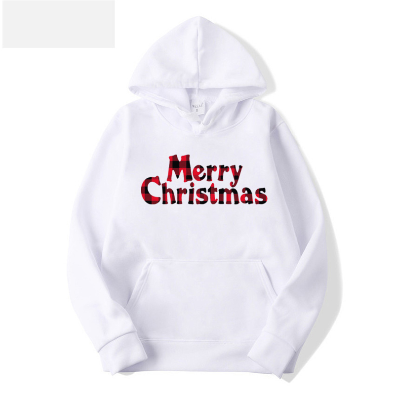 Merry Christmas Hoodies 2021新款圣诞节卫衣男女情侣长袖外头