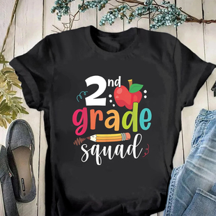 New Teacher T Shirt 教师短袖T恤个性黑色圆领大码上衣体恤衫