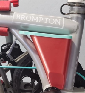 brompton小布chpt3 v4思路3d打印三角包原厂3倍容量