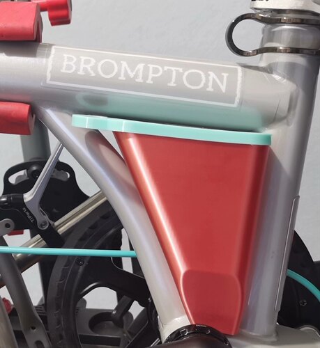 brompton小布chpt3 v4思路3d打印三角包原厂3倍容量