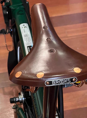 英国BROOKS B17 自行车坐垫复古牛皮公路小布真皮手工坐包