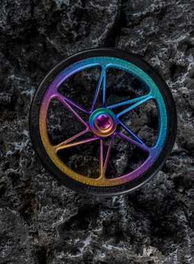 3DO钛合金【34g】3D打印一体成型/镍钢合金小布易行轮推行轮68mm