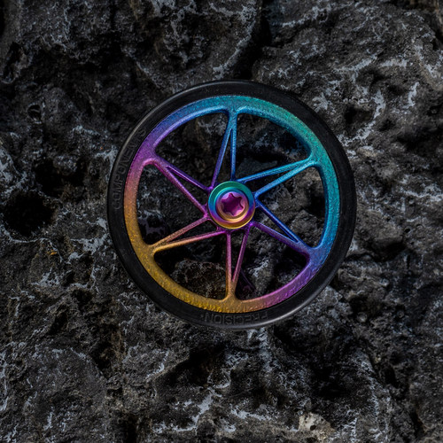 3DO钛合金【34g】3D打印一体成型/镍钢合金小布易行轮推行轮68mm