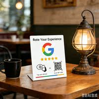 Google Review NFC Card Increase Your Reviews PVC Material thumbnail 2