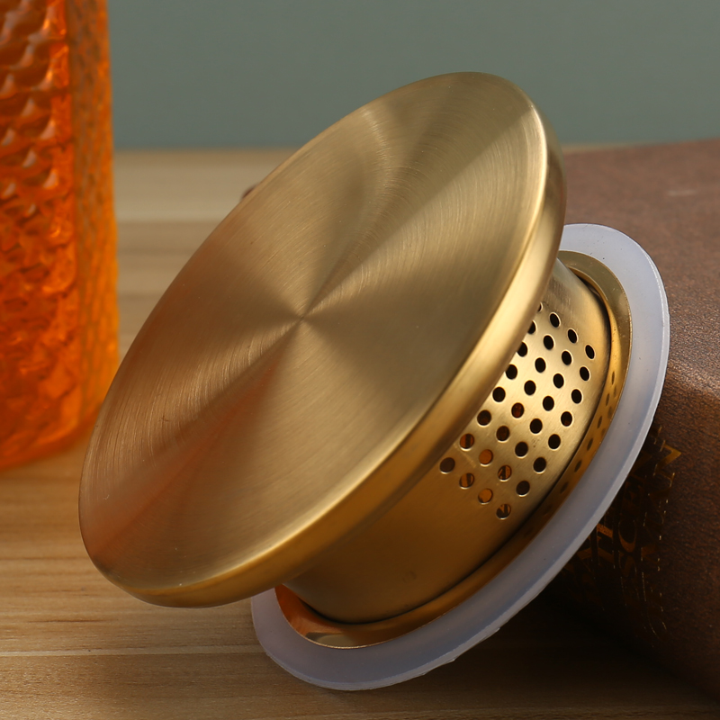 集香304不锈钢金色盖子冷水壶盖