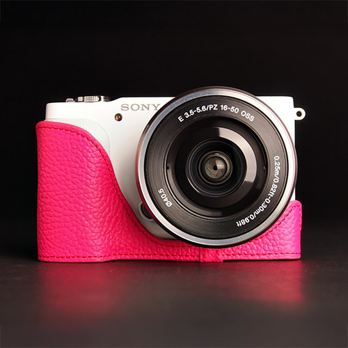 索尼NEX5NF3保护套C35C真皮套