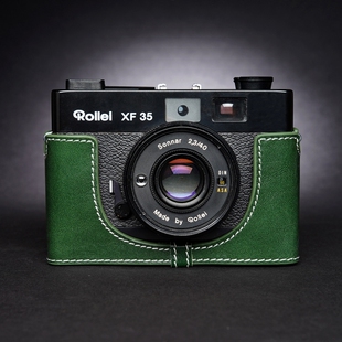 真皮Rollei禄来XF35 SL35M相机包保护套 福伦达VF135皮套复古配件