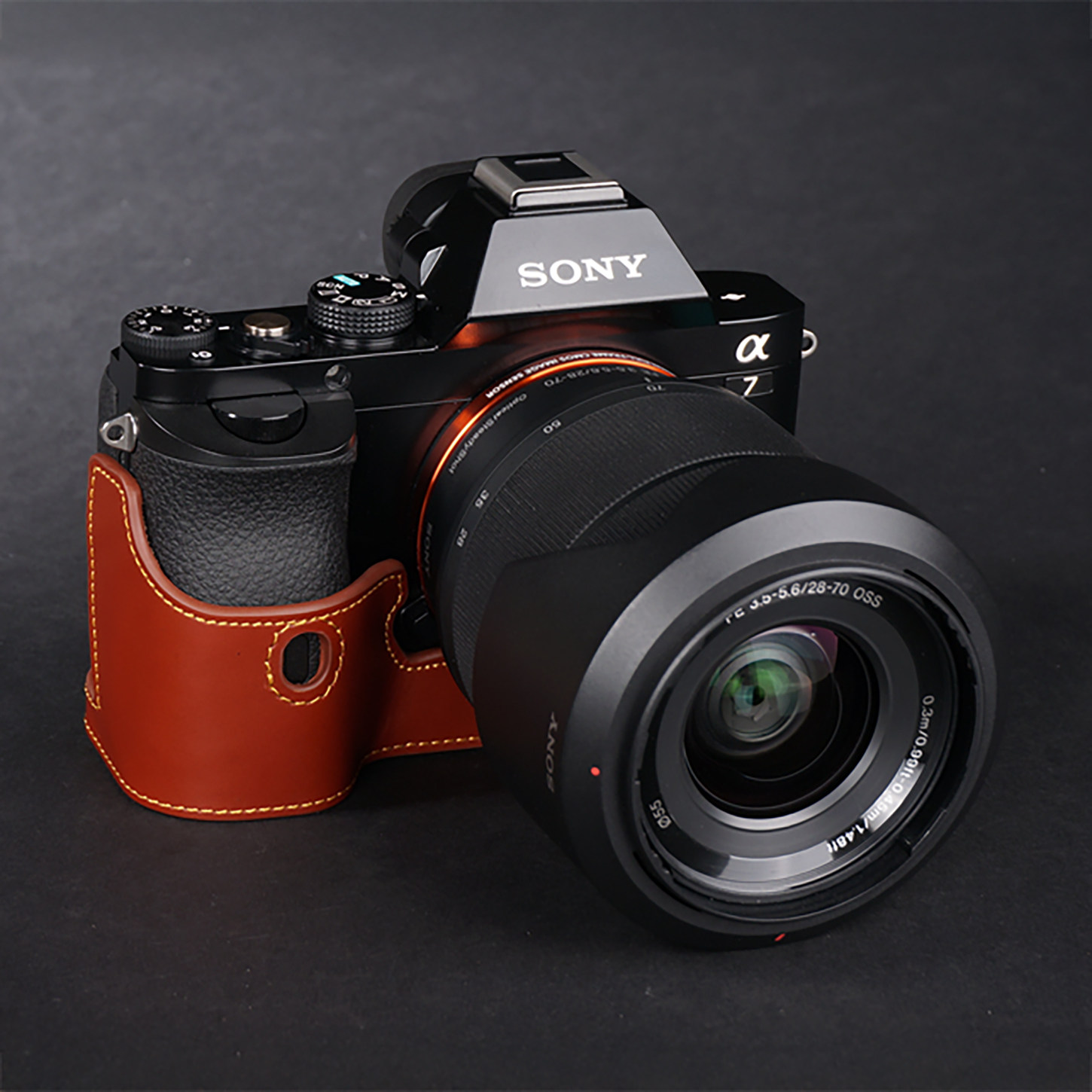 原创手工 索尼A7 A7R A7S一代保护套 相机包皮套手柄复古牛皮配件