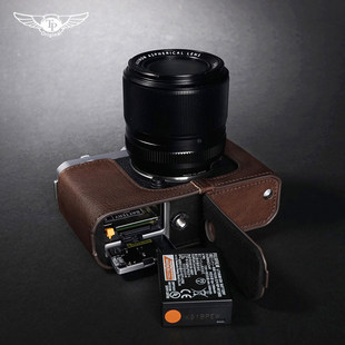 现货 TP原创真皮富士XE4相机包皮套X-E4相机套保护套手柄手工牛皮