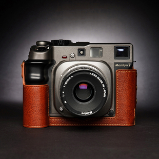 Mamiya玛米亚7ii 7 6 6MF保护套真皮套中画幅胶片相机包手工制作